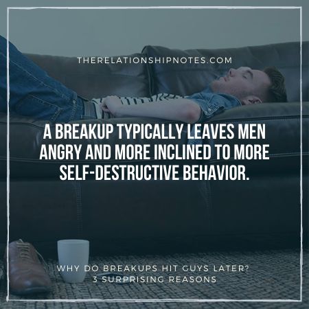 Women men a breakup after vs How Men