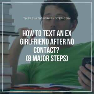 just checking on you text from ex