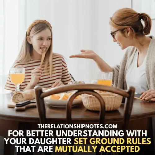 To Lower Mother And Daughter Conflicts You Need To Set Ground Rules
