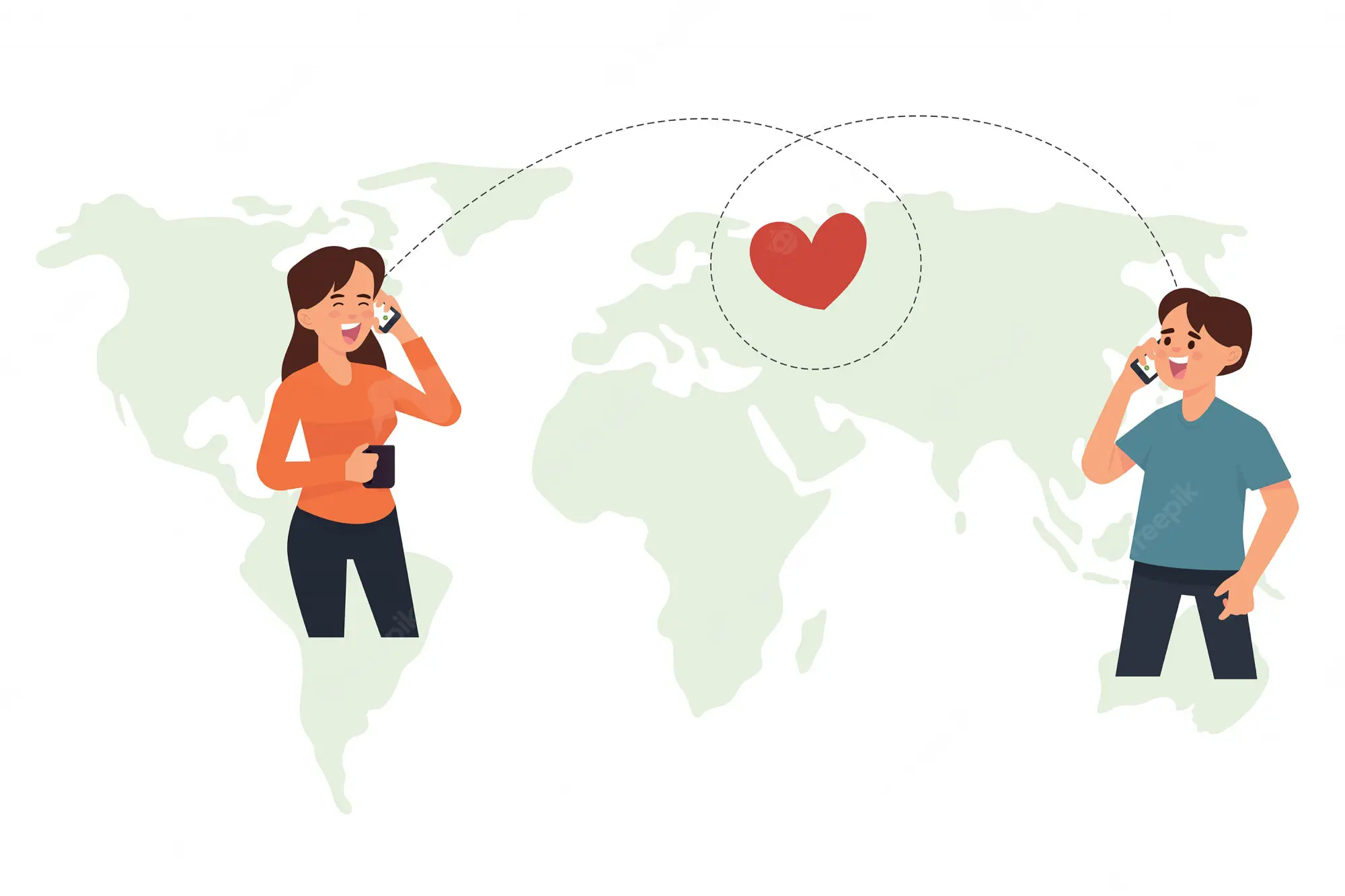 What is a long-distance relationship